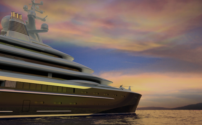 Newcruise designed Explore 120 superyacht