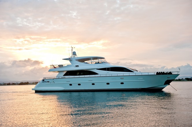 Norseman superyacht at anchor