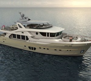 The first two Ocean Explorer series motor yachts Selene 92 by Selene Yachts in build