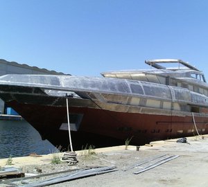 Rossinavi move 49m motor yacht Prince Shark to Viareggio