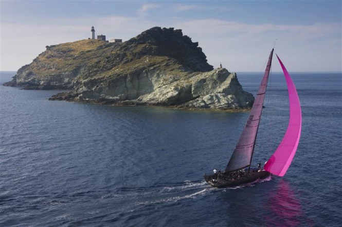 Sailing yacht JETHOU - Photo by Rolex/Carlo Borlenghi