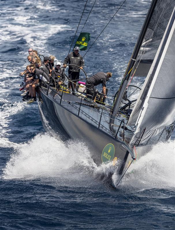 Sailing yacht JETHOU during the second inshore race Credit: Rolex/Kurt Arrigo