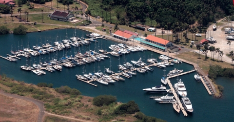 Shelter Bay Marina in Panama