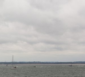 The world's Big Class yachts started the 2nd Westward Cup today