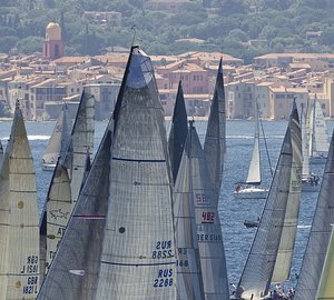 2012 Giraglia Rolex Cup: Prologue race from Sanremo to Saint-Tropez marked the official start