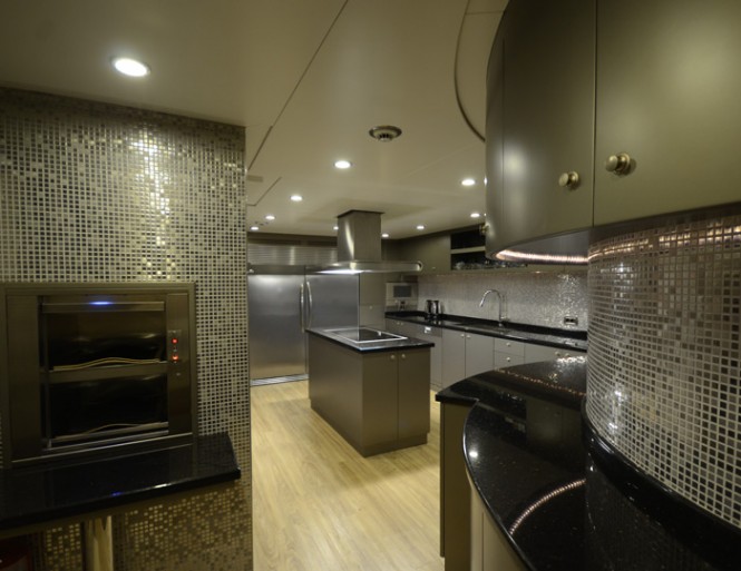 Superyacht My Steel Galley