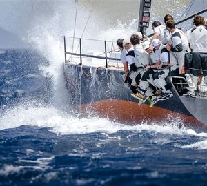The overall winner of the 2012 Giraglia Rolex Cup - Franck Nöel’s TP52 yacht Near Miss