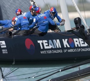 Team Korea pays entry fee for next year's Louis Vuitton Cup