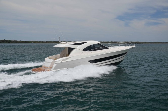 The 4400 Sport Yacht was among Riviera's $10 million in retail sales