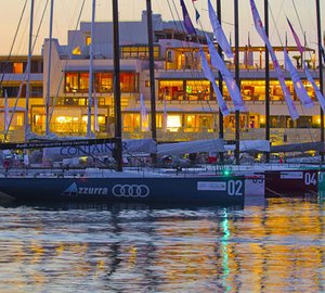 The Audi Sardinia Cup 2012 sailors receive a warm welcome by Azzurra and the Yacht Club Costa Smeralda