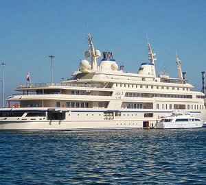 Sea trials for 147m Lurssen megayacht TOPAZ