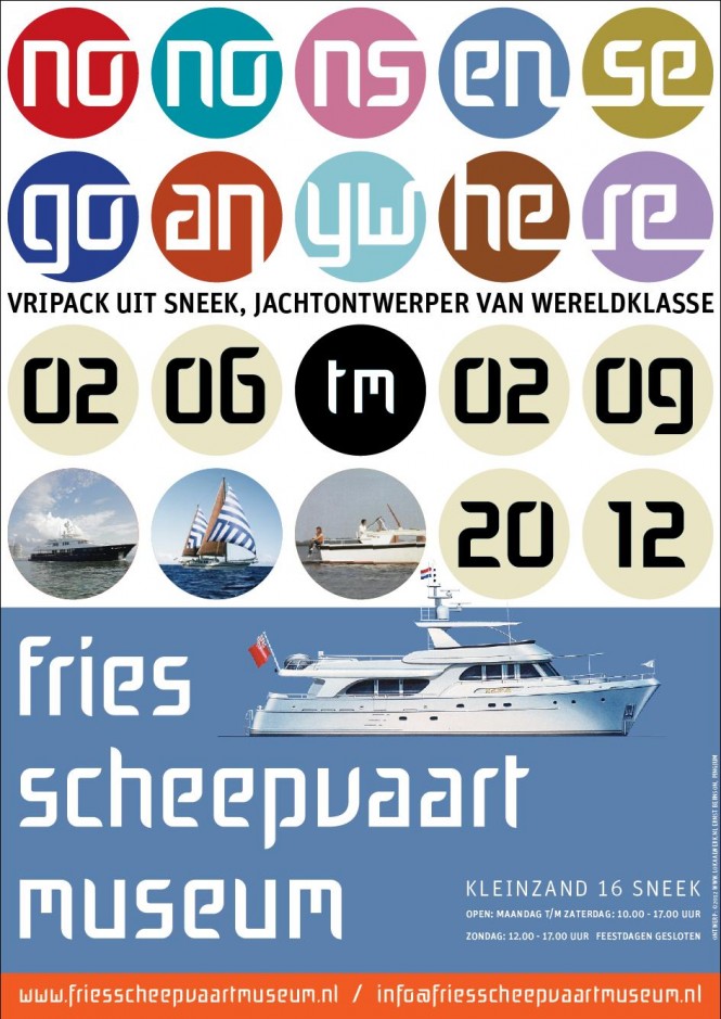 ‘No Nonsense Go Anywhere’ - Vripack exhibition at Frisian Maritime Museum ‘No Nonsense Go Anywhere’ - Vripack exhibition at Frisian Maritime Museum
