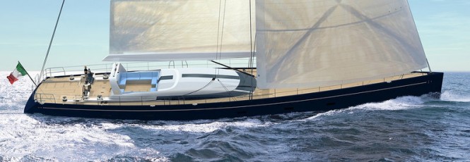 125' superyacht Hull C.2130 by Perini Navi