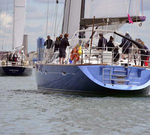 Final day of the 2012 Oyster Regatta in Cowes 
