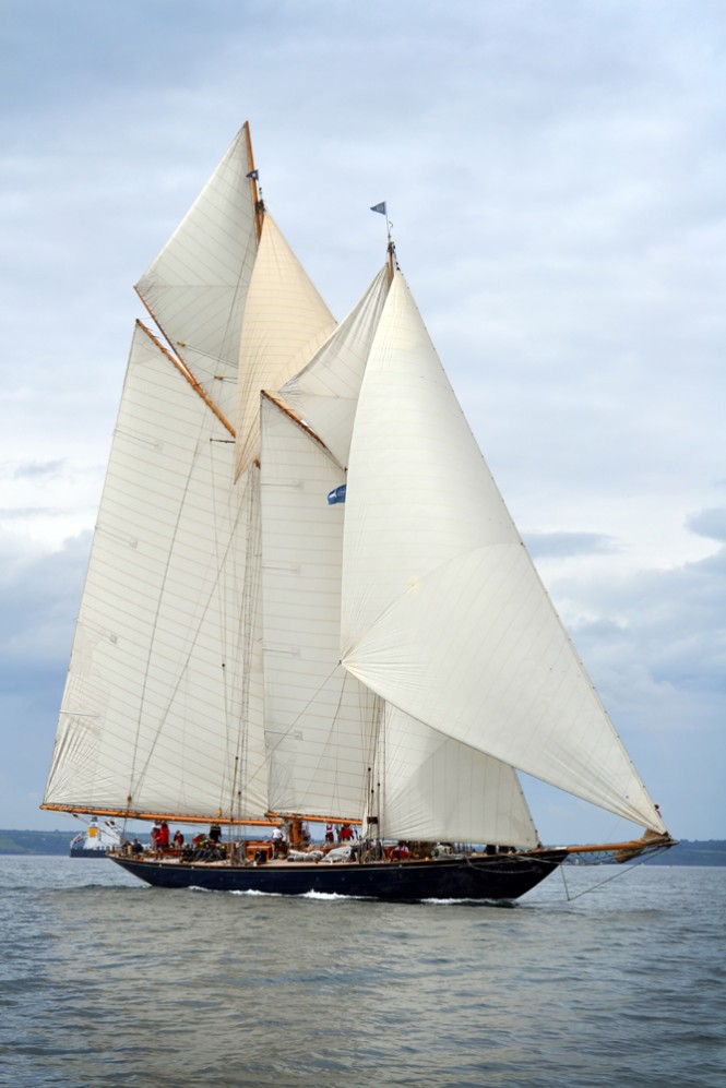 2012 Pendennis Cup Day 3 Superyacht Mariette - Winner