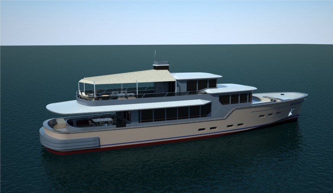 32m luxury yacht Castle