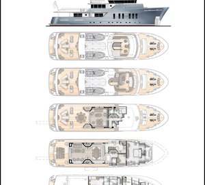 33m Explorer motor yacht Vripack 110 by RMK Marine and Vripack Design