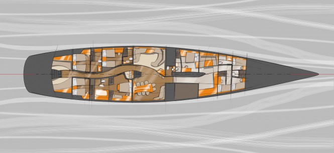 46m sailing yacht EXO concept