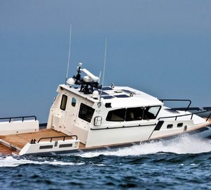 50ft Rupert Indi Jones yacht tender for the 100ft Wally superyacht Indio delivered