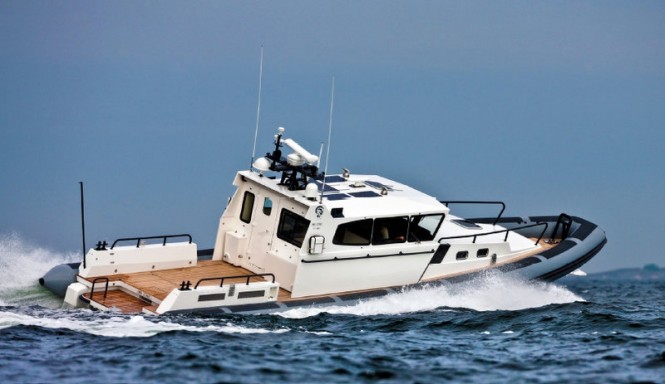 50ft Rupert Indi Jones yacht tender for the 100ft Wally superyacht Indio