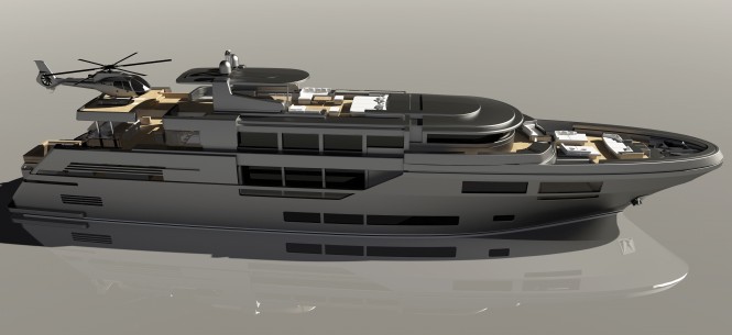 54m motor yacht Discovery designed by Bernardo Zuccon