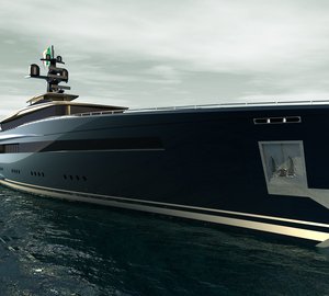 60m motor yacht IMPERVIA concept by Pama Design and Valerio Romondia