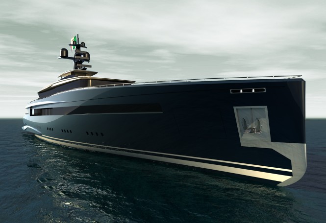60m motor yacht Impervia by Pama Design and Valerio Romondia