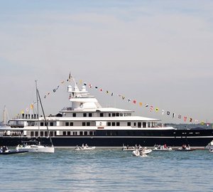Superyacht Cup Cowes 2012 won by the WallyCento luxury yacht HAMILTON