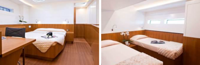 Accommodation - Baltic 83 yacht GOF