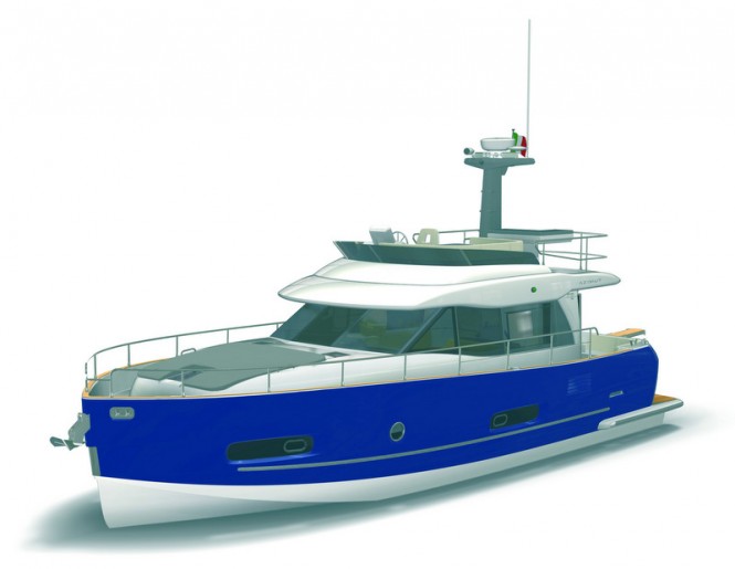 Azimut Magellano 43 yacht