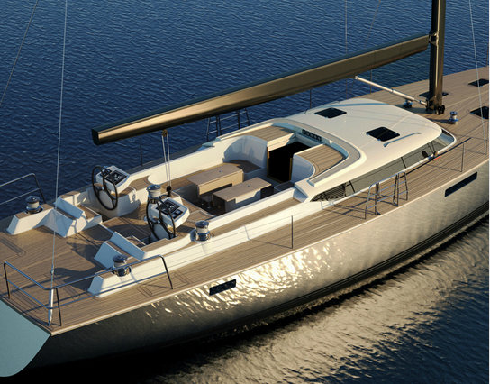 Contest 72CS yacht by Contest Yachts