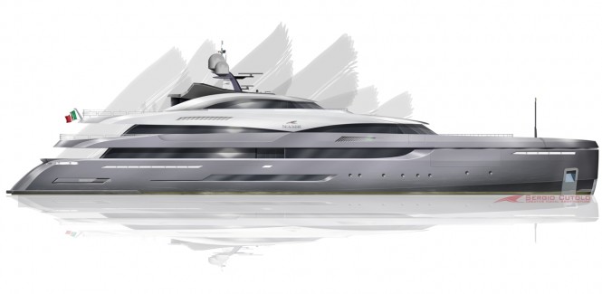 Cutolo designed Alubrid 65M Megayacht