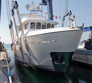 Newly launched Darwin Class 86 superyacht PERCHERON by CdM Yachts