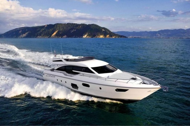 Ferretti 690 yacht