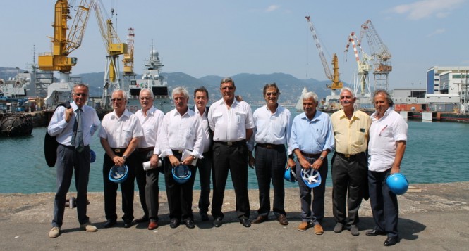 Fincantieri celebrates the 20th anniversary of the Destriero superyacht's challenge