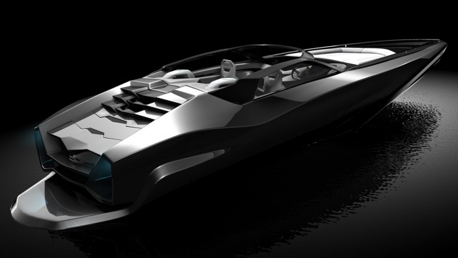 Fusion yacht tender concept by Red Yacht Design