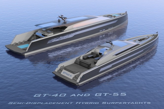 GT-40H AND GT-55H superyachts