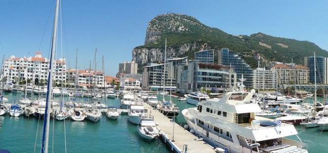 Gibraltar's Ocean Village Marina