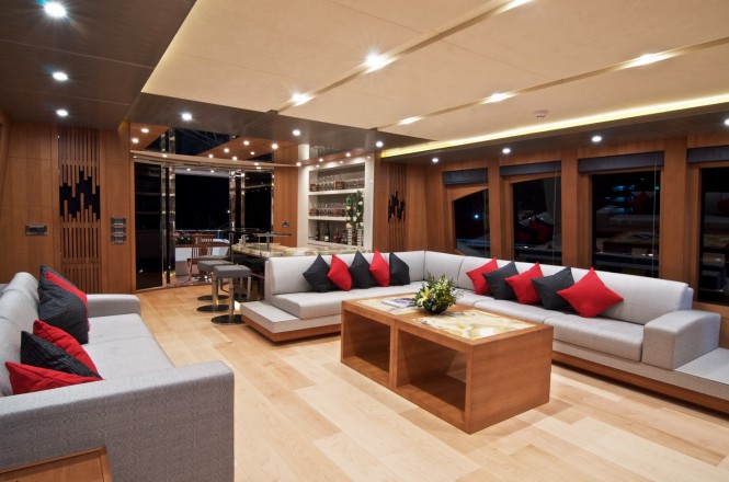 IAG 100 superyacht Electra - Main Saloon