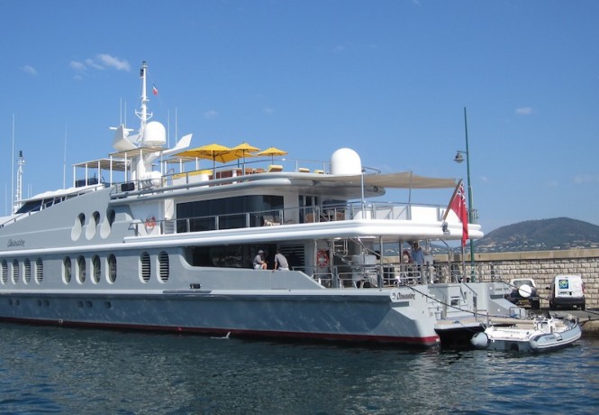 Luxury charter yacht Obsession