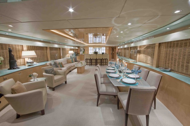 Luxury motor yacht Diamond Girl - Salon Luxury motor yacht Diamond Girl - Salon