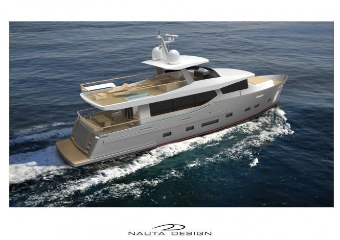Luxury yacht Nauta Air 80