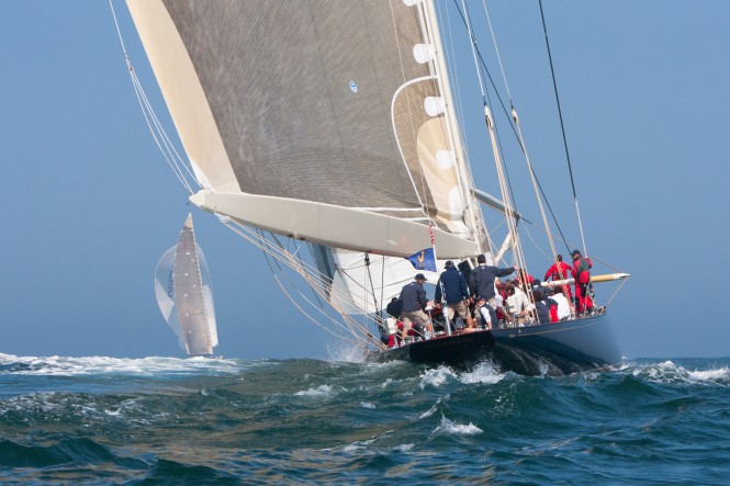 Luxury yacht Velsheda - Photo by Karen Ryan