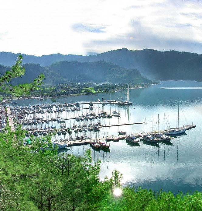 Marti Marina - one of the most beautiful and most prominent superyacht marinas in Turkey