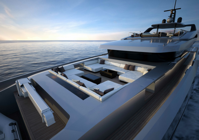 Mondo Marine superyacht M50 project by Hor Lab Yacht & Design