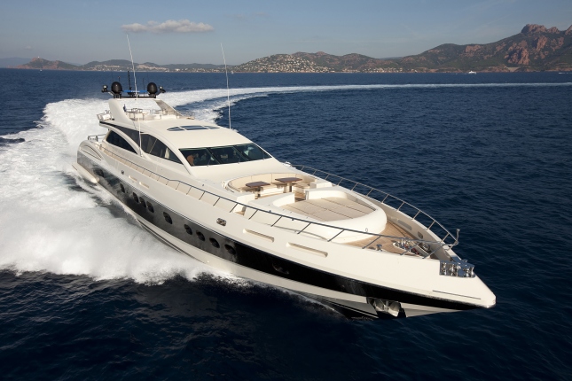 Motor yacht Elsea - an example of Italyachts' 43m superyacht