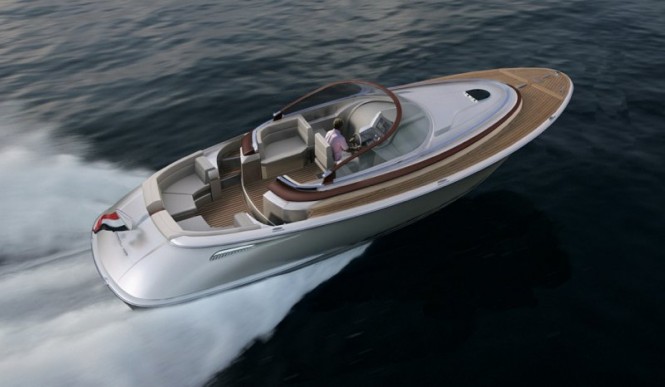 Osprey 34 yacht - view from above