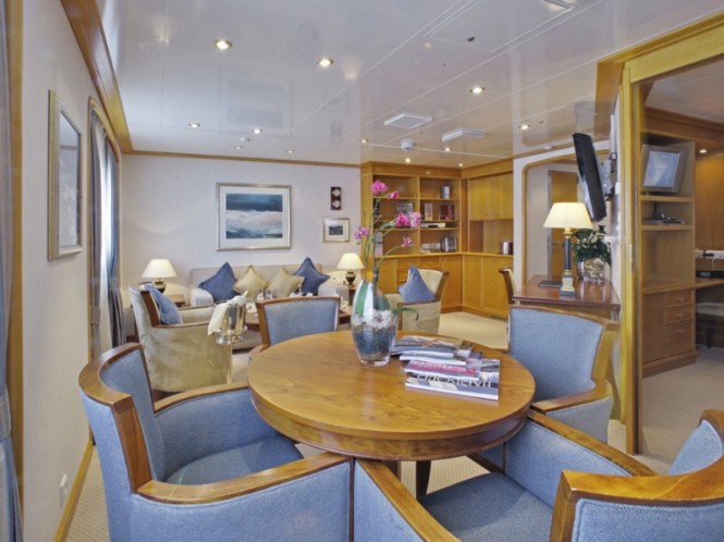 Owner Suite - Luxury mega yacht Sea Dream