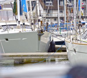 Oyster Regatta - Cowes 2012: Day 2 - Oyster 82 superyacht Starry Night currently leading in her class