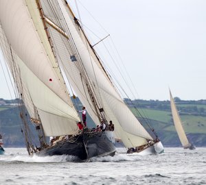 Pendennis Cup 2012: Day 3 - Mariquita and Mikado superyachts leading their Classes